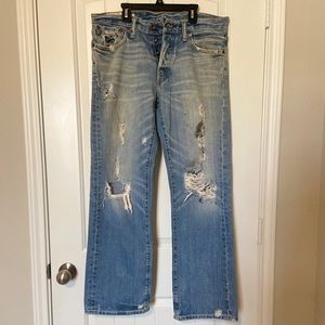 Abercrombie & Fitch destroyed jeans 32x30